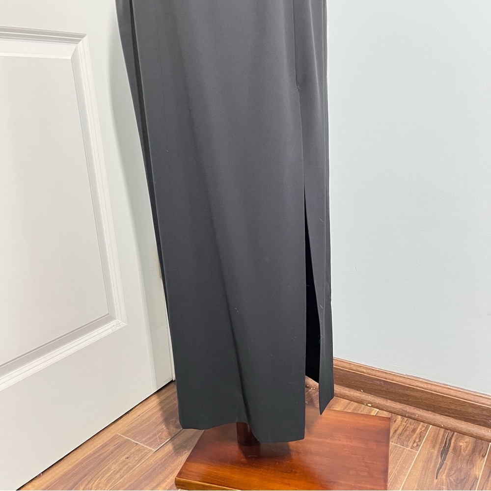 Tempo Paris black open back evening dress size 6 - Picture 10 of 14
